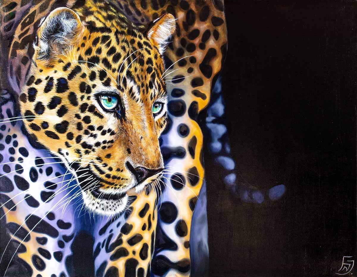 Approach - Original SOLD by artist Faye Nasser Joley - Wyecliffe Galleries