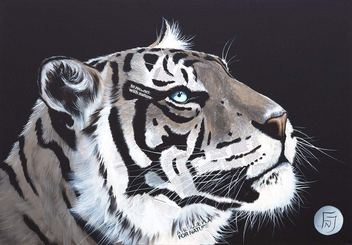 Bindra - Original - SOLD by artist Faye Nasser Joley - Wyecliffe Galleries