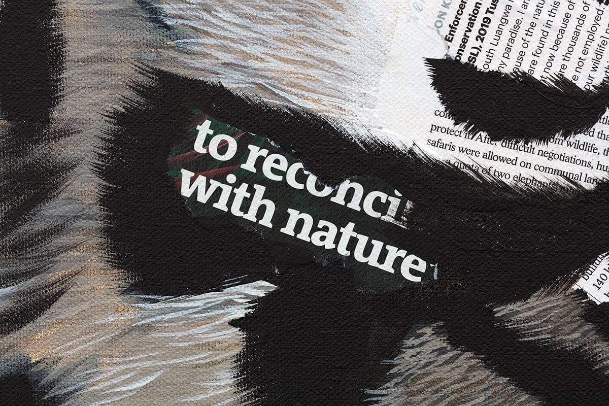 Bindra - Original - SOLD by artist Faye Nasser Joley - Wyecliffe Galleries