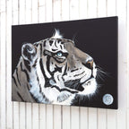 Bindra - Original - SOLD by artist Faye Nasser Joley - Wyecliffe Galleries