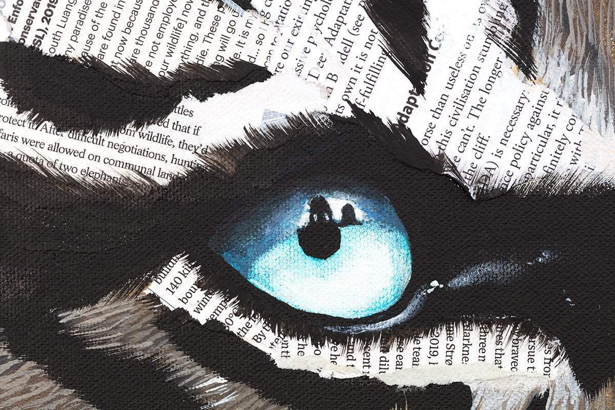 Bindra - Original - SOLD by artist Faye Nasser Joley - Wyecliffe Galleries