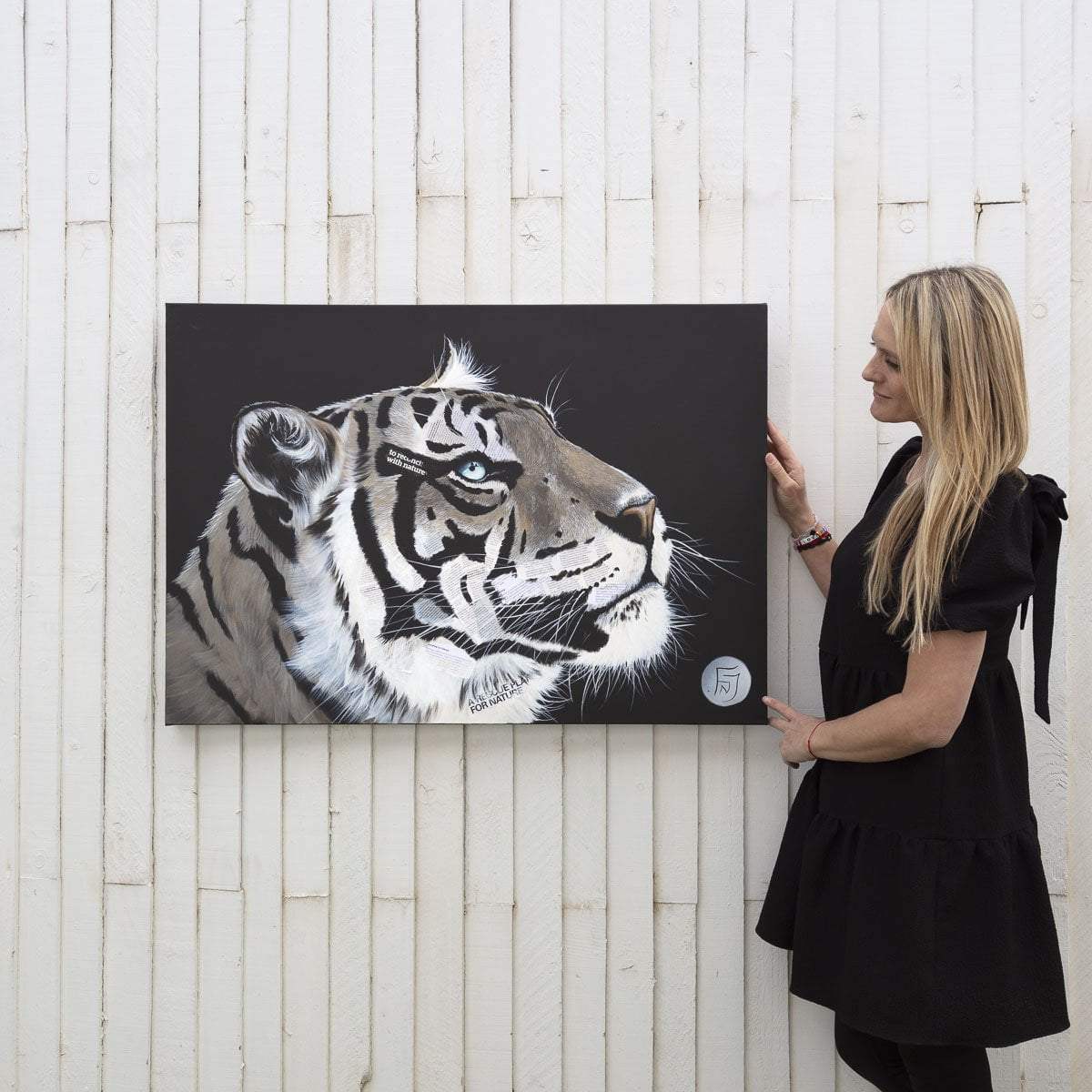 Bindra - Original - SOLD by artist Faye Nasser Joley - Wyecliffe Galleries