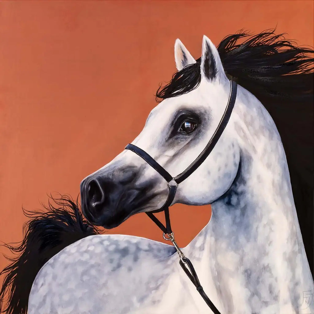 Caspian - Original by artist Faye Nasser-Joley - Wyecliffe Galleries