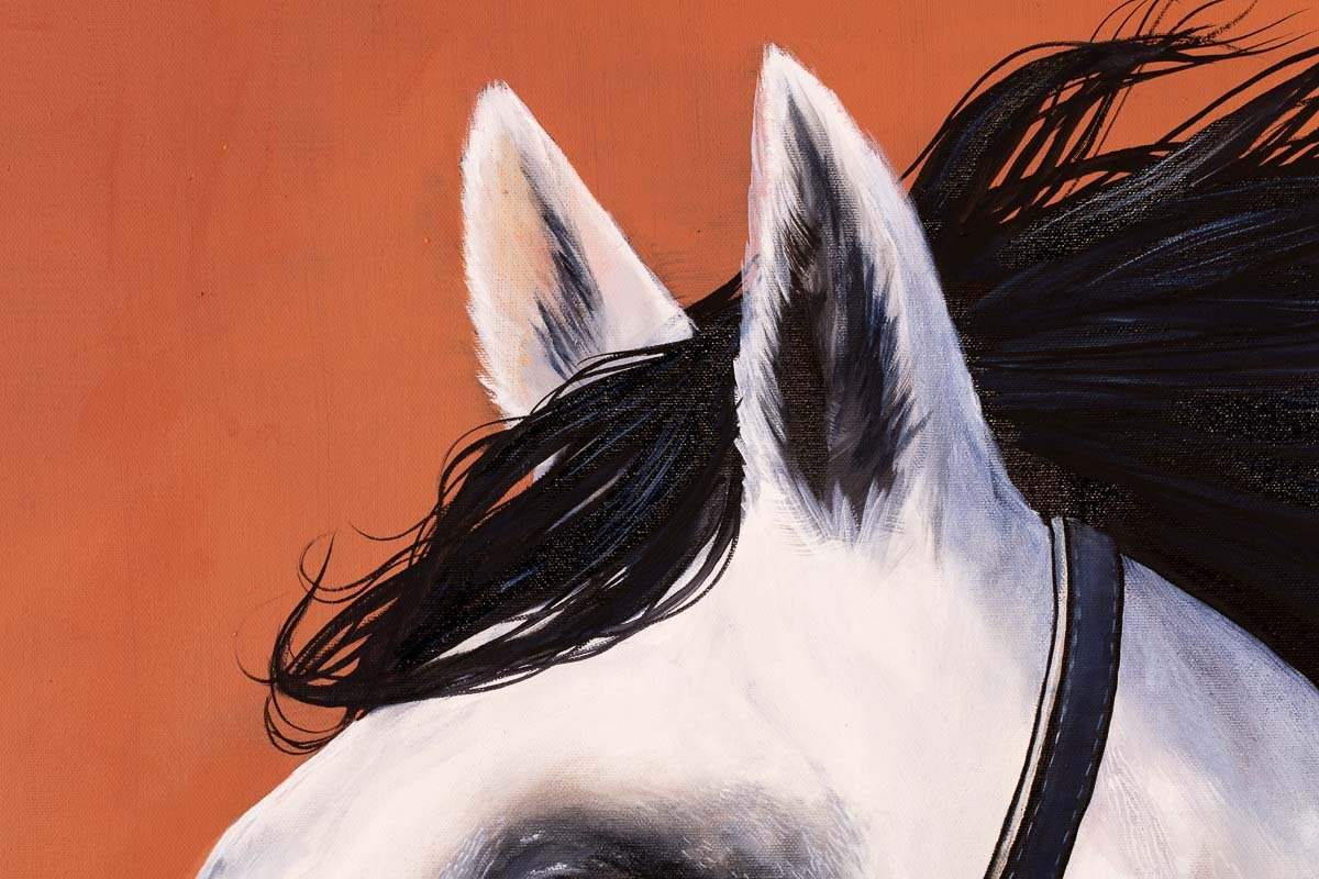 Caspian - Original by artist Faye Nasser-Joley - Wyecliffe Galleries