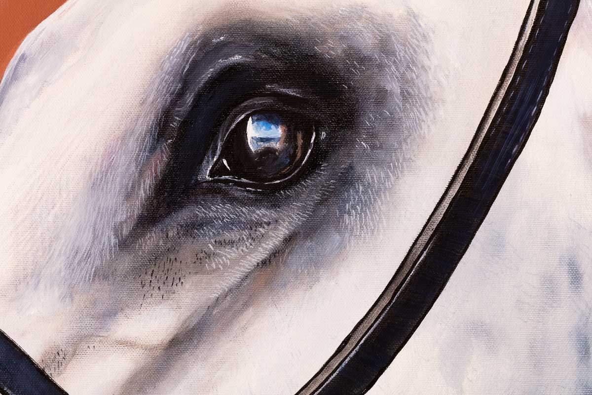 Caspian - Original by artist Faye Nasser-Joley - Wyecliffe Galleries