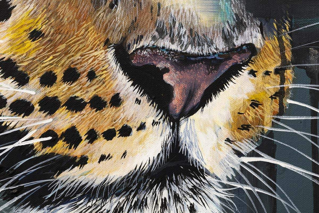 Cobalt - Original - SOLD by artist Faye Nasser Joley - Wyecliffe Galleries