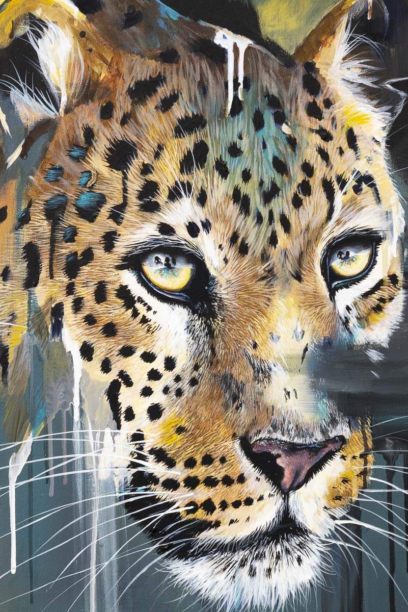 Cobalt - Original - SOLD by artist Faye Nasser Joley - Wyecliffe Galleries