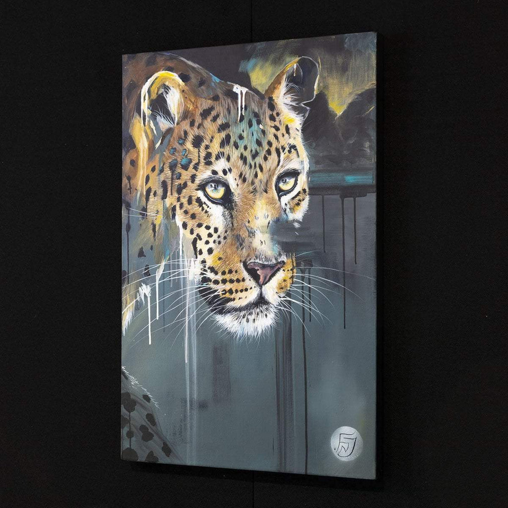 Cobalt - Original - SOLD by artist Faye Nasser Joley - Wyecliffe Galleries