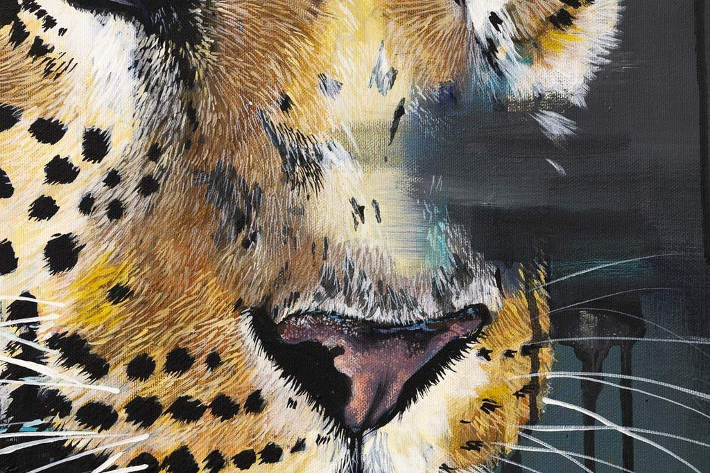 Cobalt - Original - SOLD by artist Faye Nasser Joley - Wyecliffe Galleries