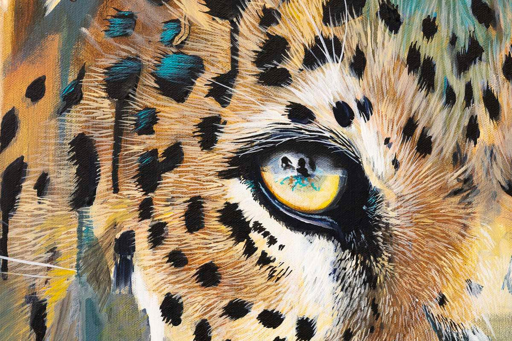 Cobalt - Original - SOLD by artist Faye Nasser Joley - Wyecliffe Galleries