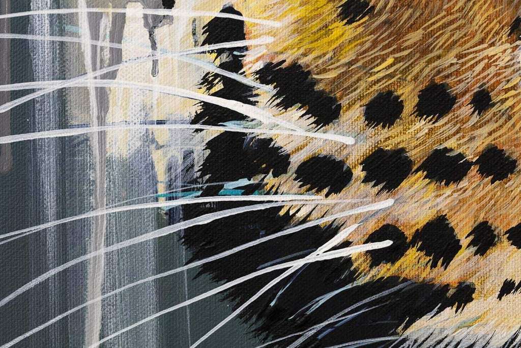 Cobalt - Original - SOLD by artist Faye Nasser Joley - Wyecliffe Galleries