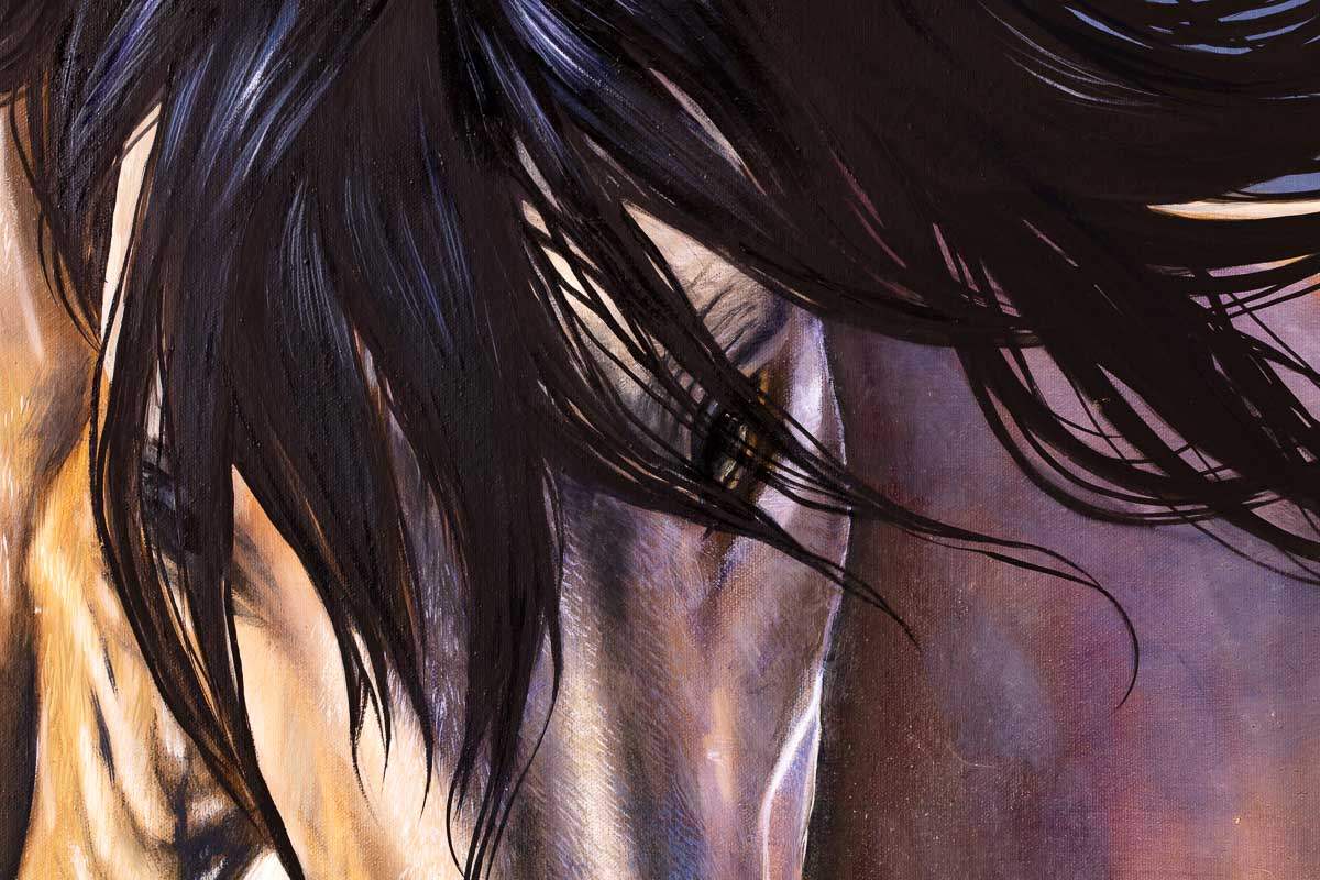 Darcey - Original by artist Faye Nasser-Joley - Wyecliffe Galleries