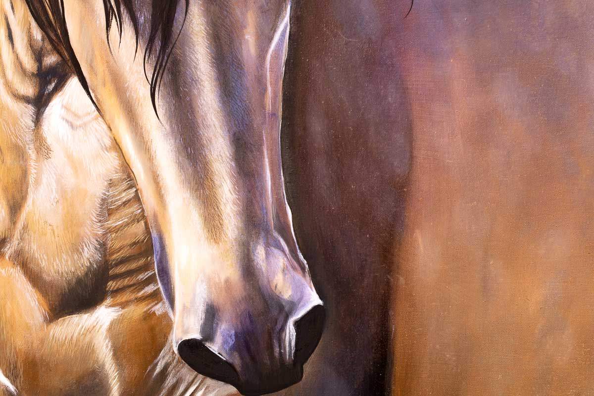 Darcey - Original by artist Faye Nasser-Joley - Wyecliffe Galleries