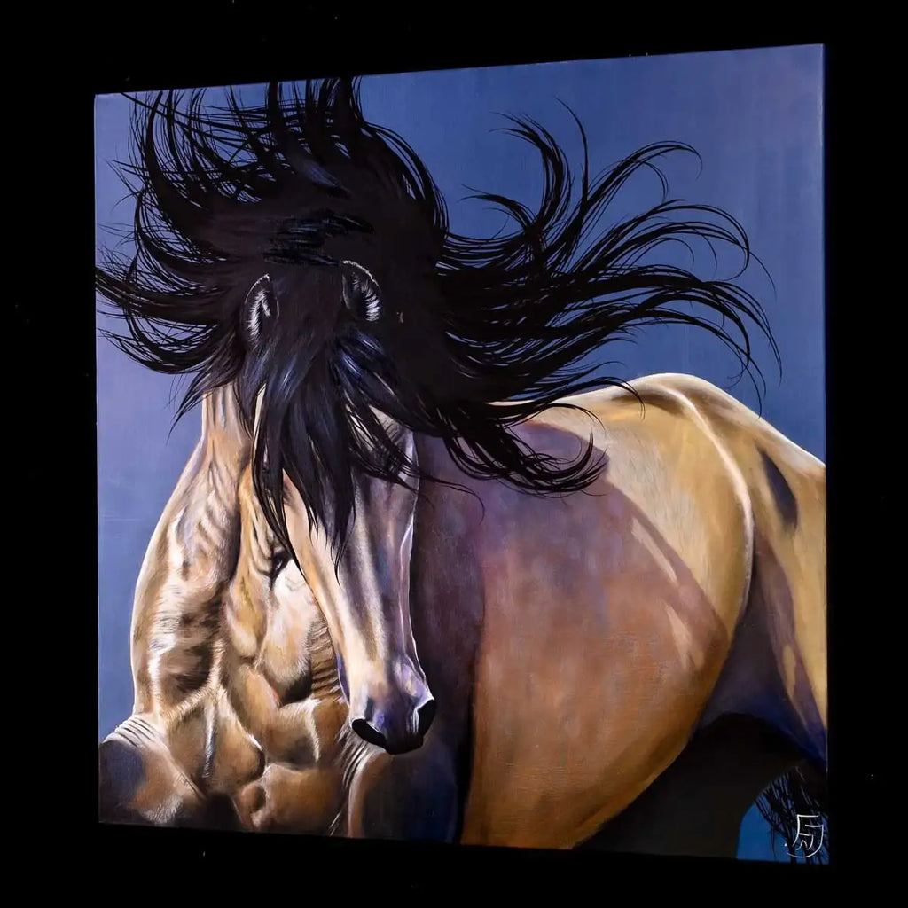 Darcey - Original by artist Faye Nasser-Joley - Wyecliffe Galleries