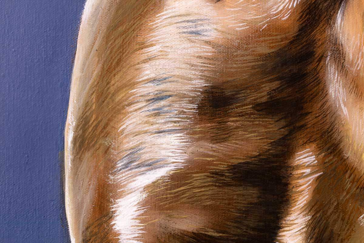 Darcey - Original by artist Faye Nasser-Joley - Wyecliffe Galleries