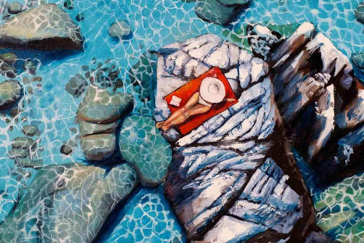 Daydream - Original by artist Faye Nasser-Joley - Wyecliffe Galleries