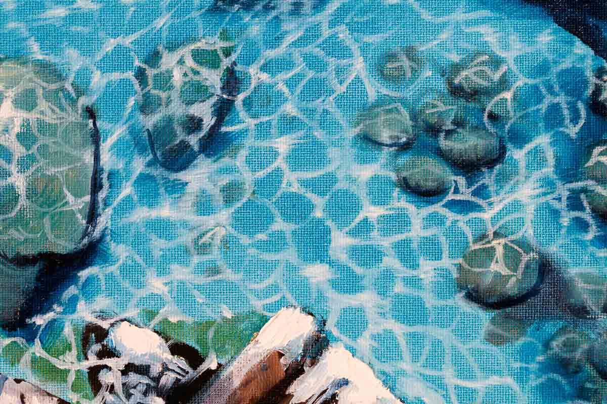 Daydream - Original by artist Faye Nasser-Joley - Wyecliffe Galleries