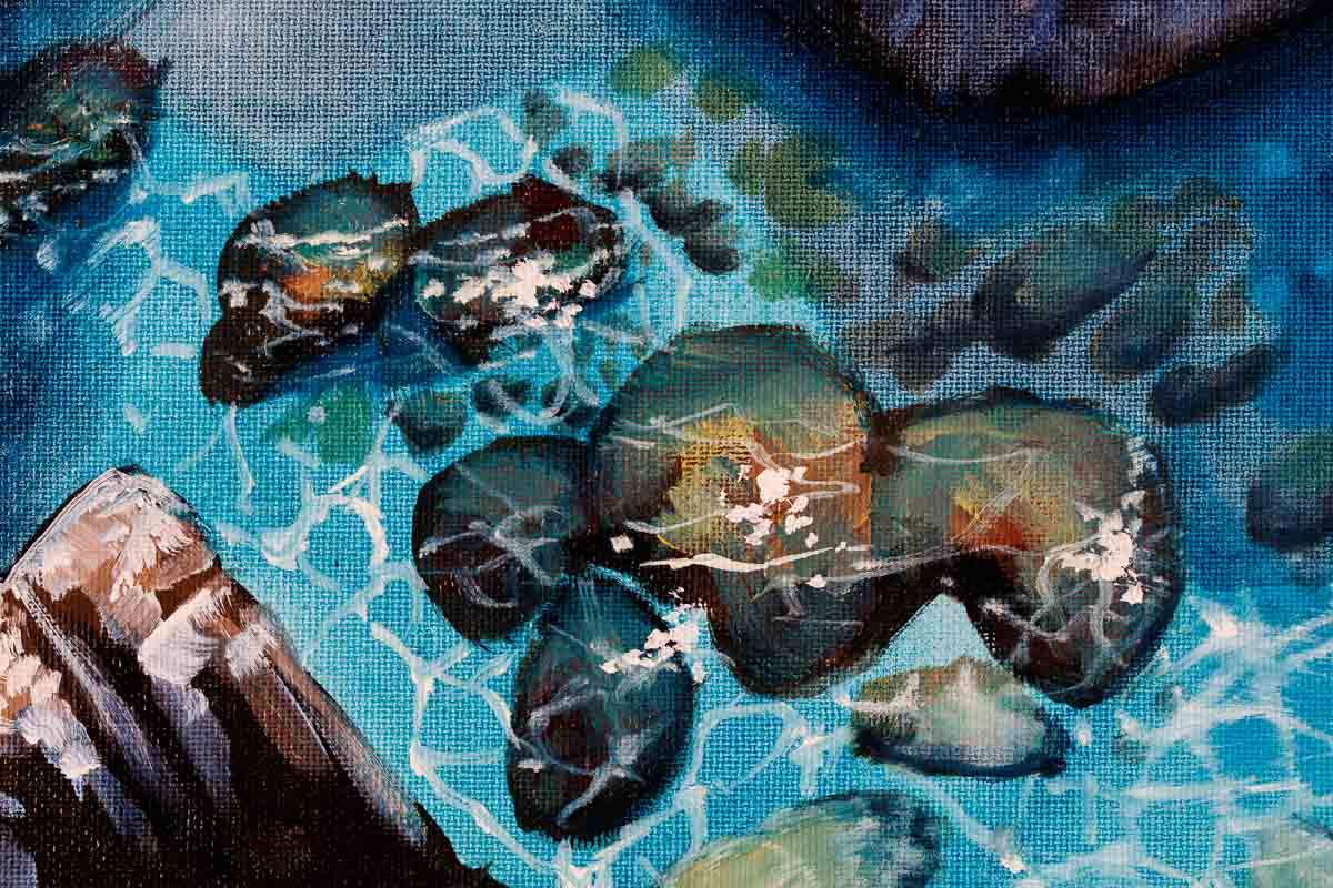 Daydream - Original by artist Faye Nasser-Joley - Wyecliffe Galleries