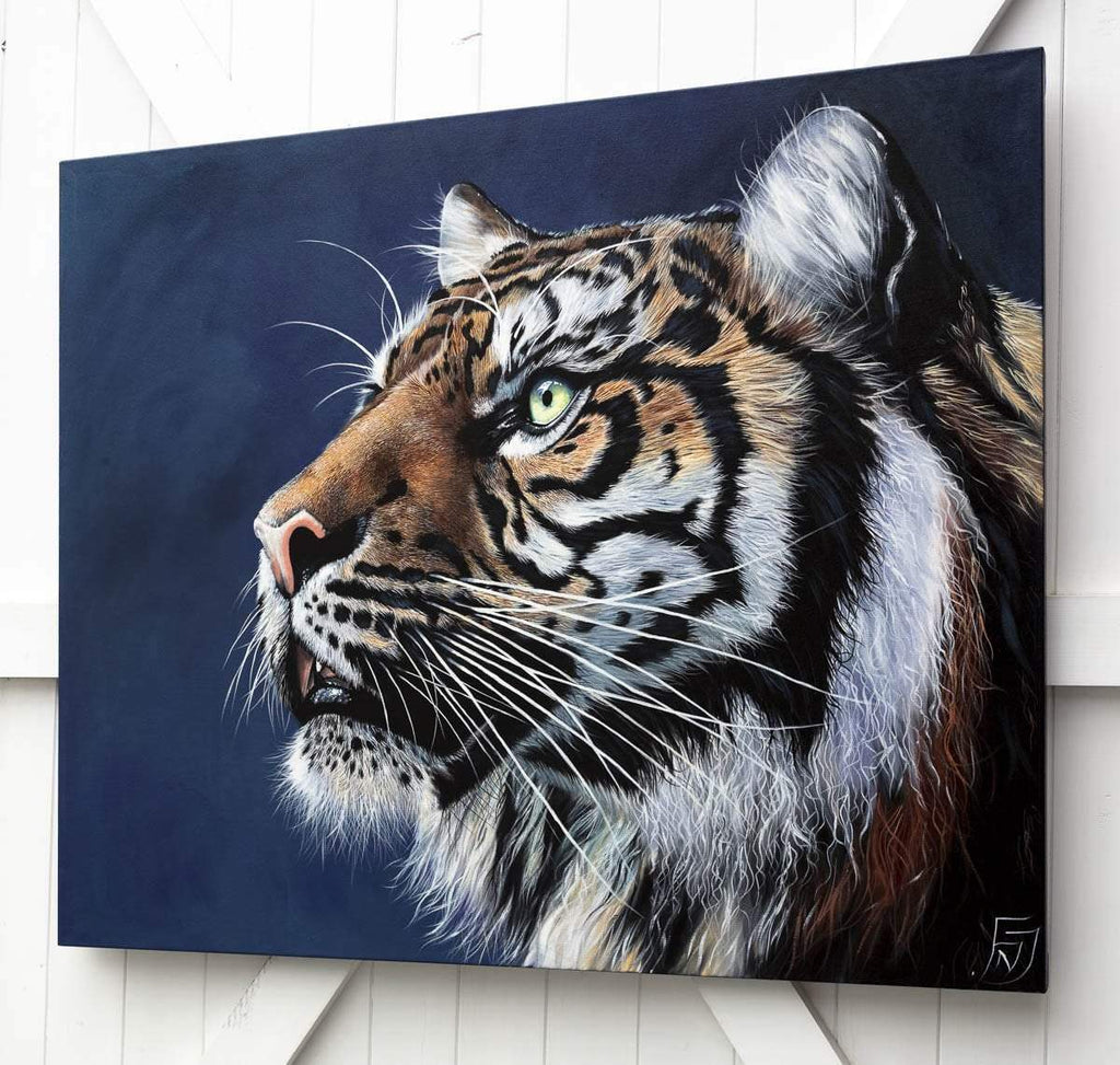 Sumaya - Original - SOLD by artist Faye Nasser Joley - Wyecliffe Galleries