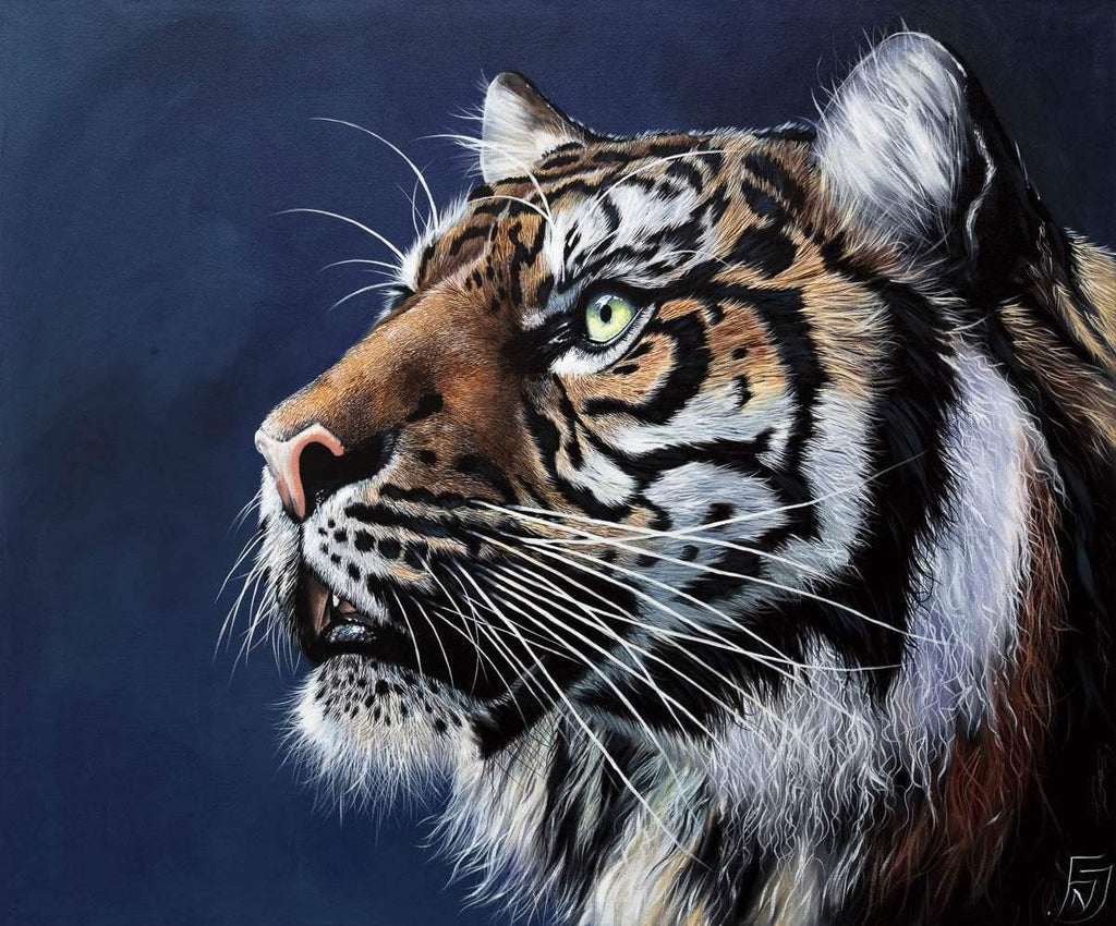 Sumaya - Original - SOLD by artist Faye Nasser Joley - Wyecliffe Galleries