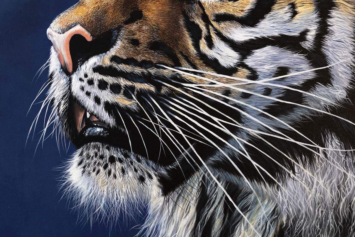 Sumaya - Original - SOLD by artist Faye Nasser Joley - Wyecliffe Galleries