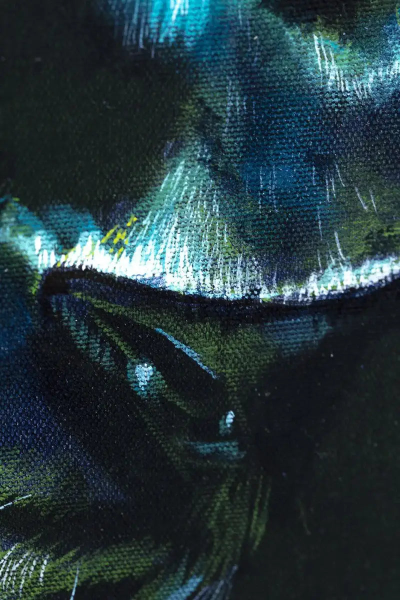 Emerald - Original - SOLD by artist Faye Nasser Joley - Wyecliffe Galleries