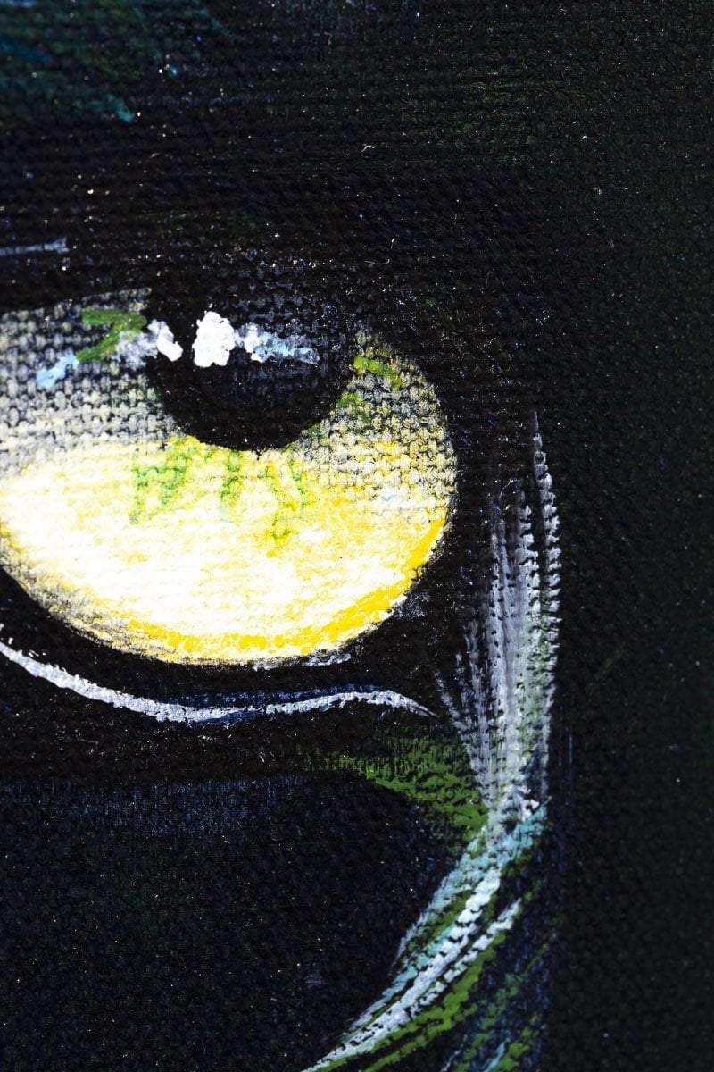 Emerald - Original - SOLD by artist Faye Nasser Joley - Wyecliffe Galleries