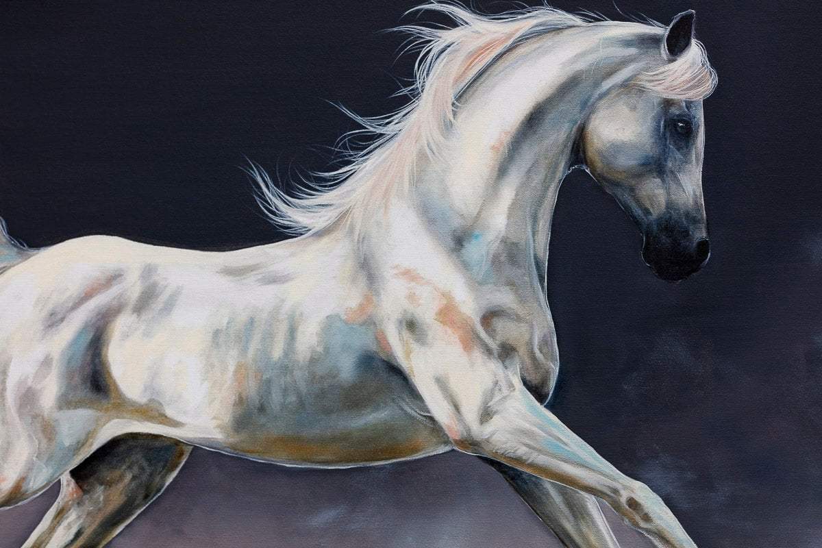 Equestaria - Original by artist Faye Nasser-Joley - Wyecliffe Galleries