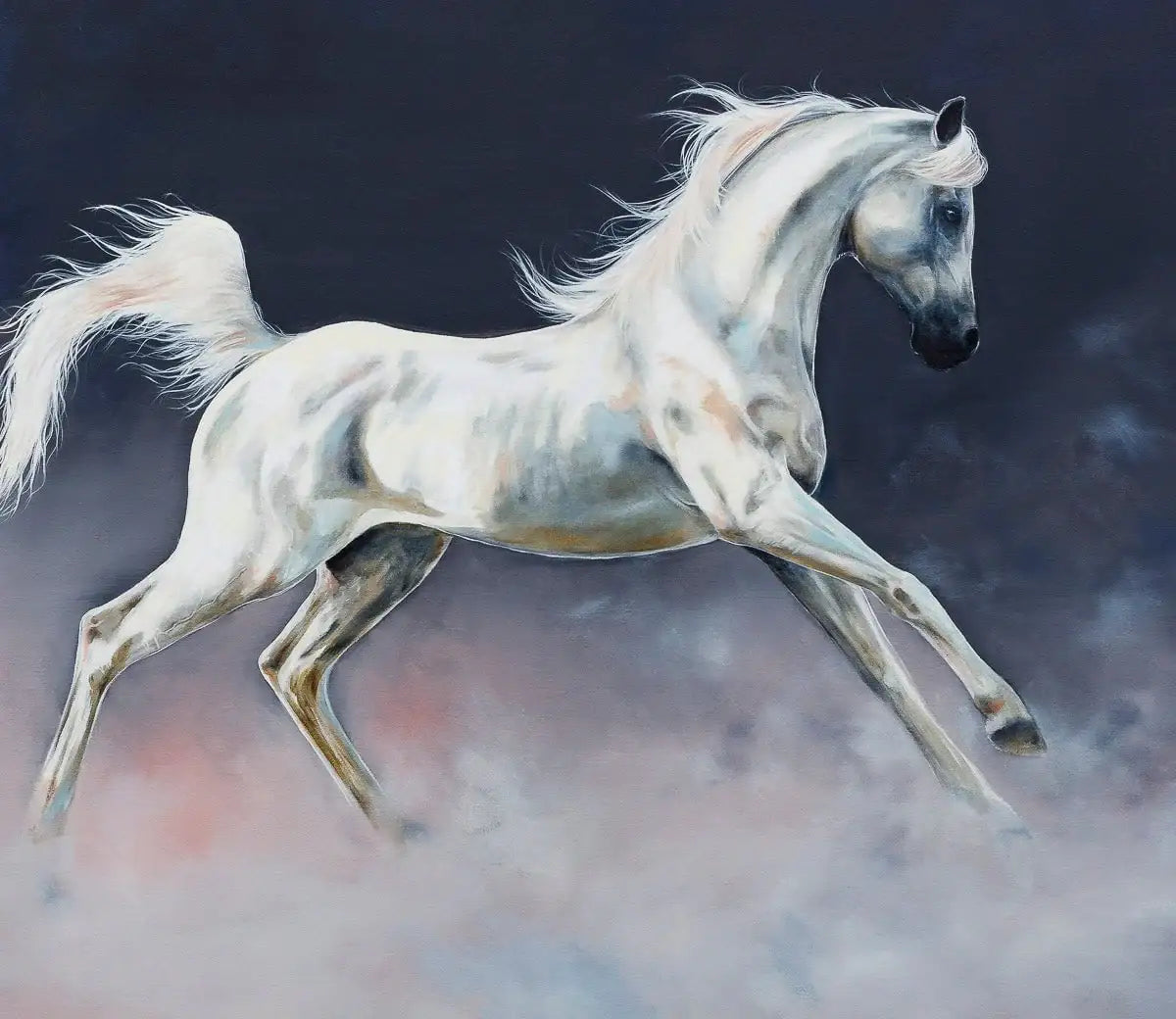 Equestaria - Original by artist Faye Nasser-Joley - Wyecliffe Galleries