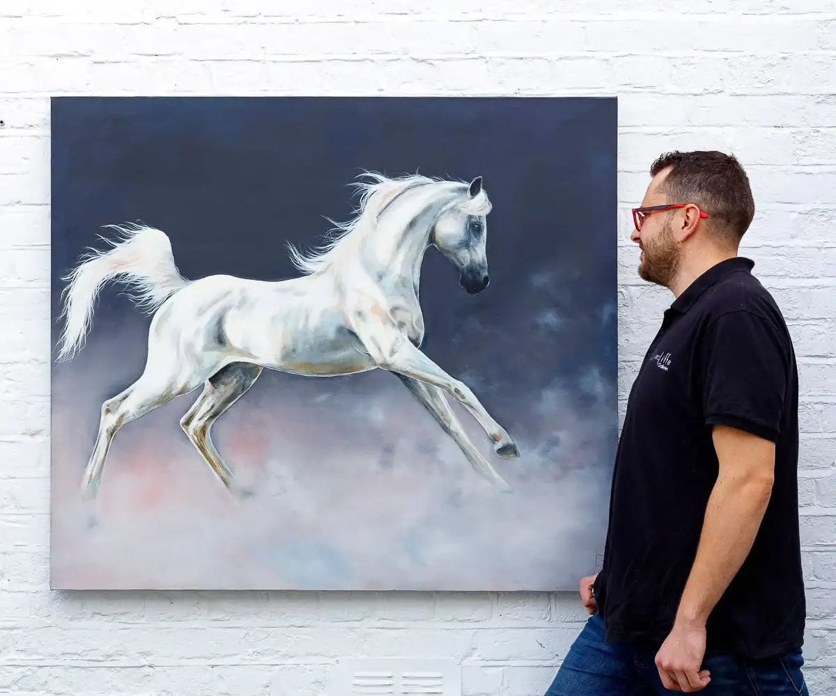 Equestaria - Original by artist Faye Nasser-Joley - Wyecliffe Galleries