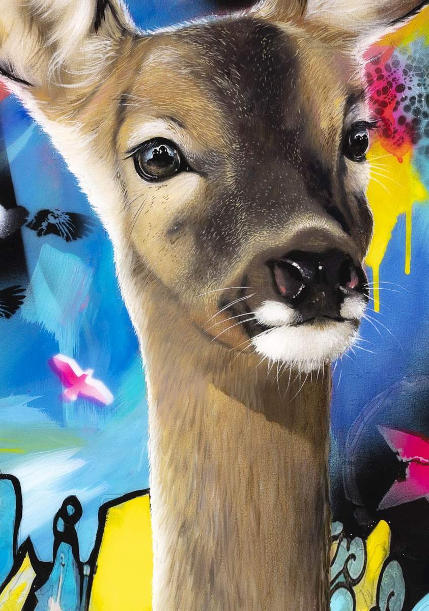 Faline - Original by artist Faye Nasser-Joley - Wyecliffe Galleries