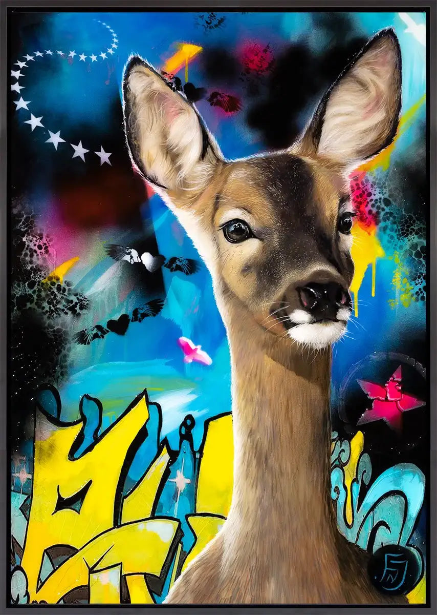 Faline - Original by artist Faye Nasser-Joley - Wyecliffe Galleries