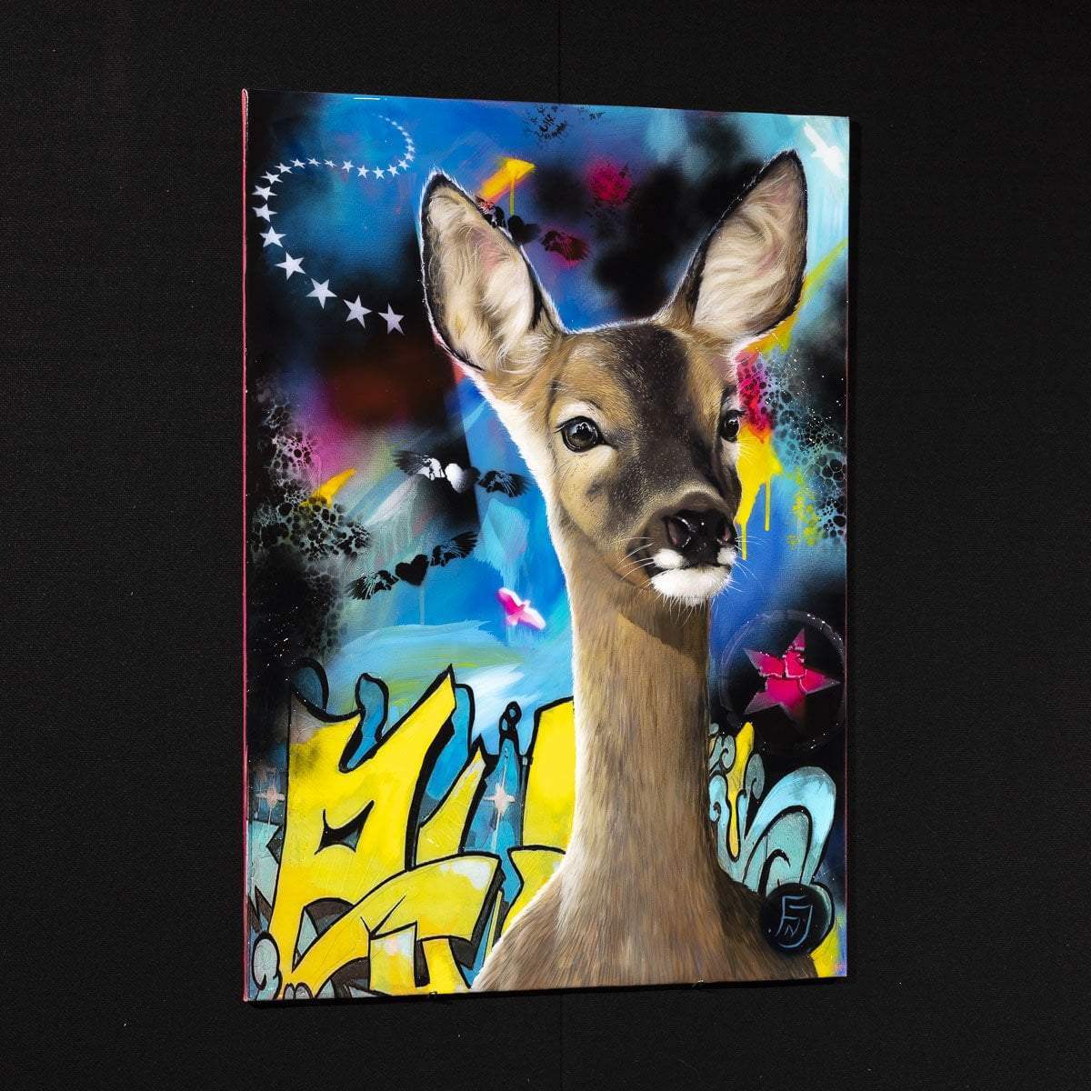 Faline - Original by artist Faye Nasser-Joley - Wyecliffe Galleries