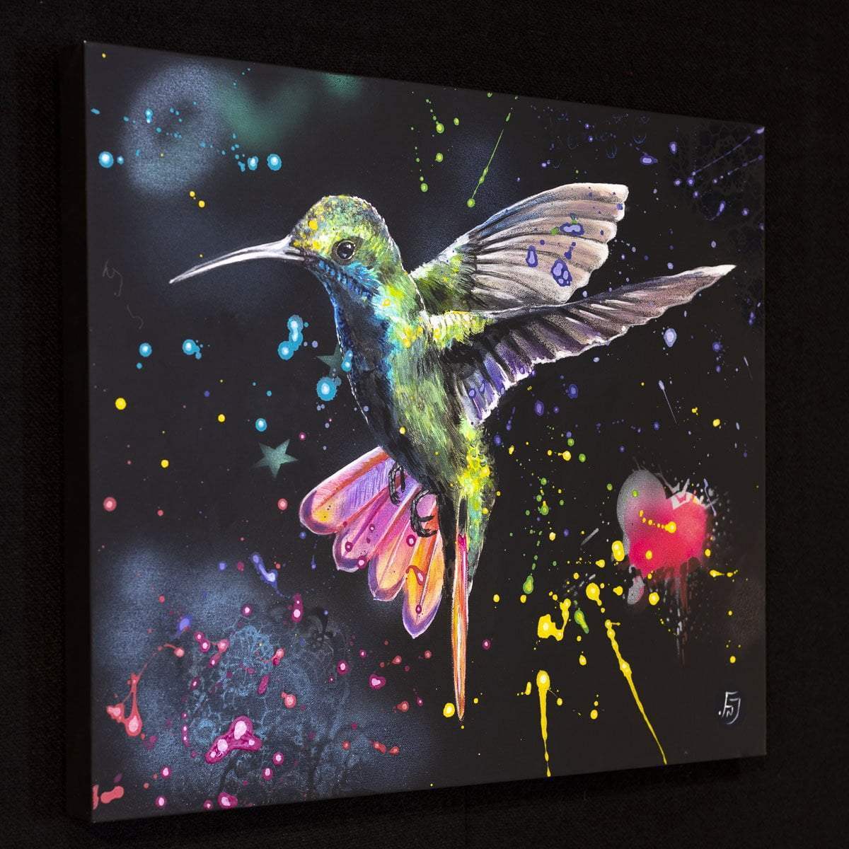 Firefly - Original by artist Faye Nasser-Joley - Wyecliffe Galleries