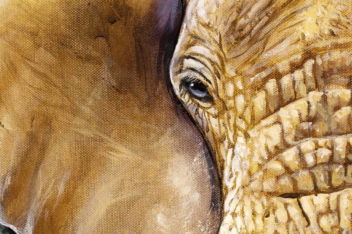 Ganiru - Original by artist Faye Nasser-Joley - Wyecliffe Galleries