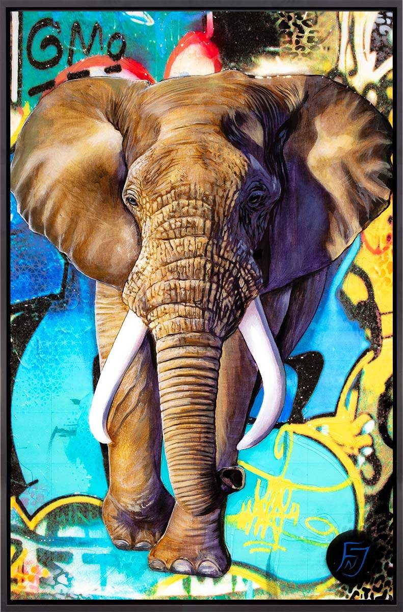 Ganiru - Original by artist Faye Nasser-Joley - Wyecliffe Galleries
