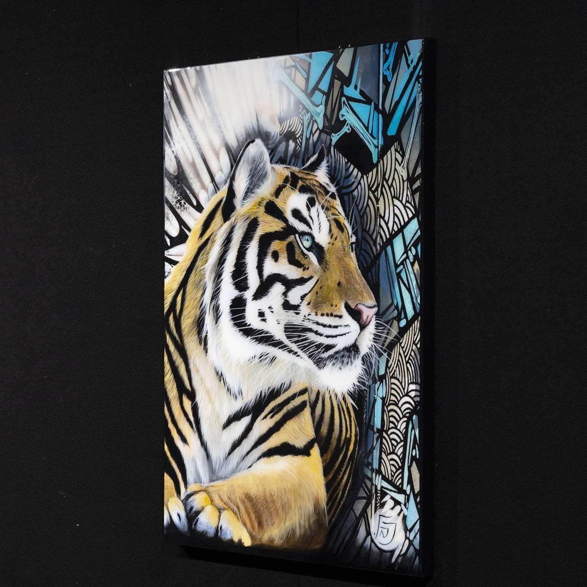 Halo - Original - SOLD by artist Faye Nasser Joley - Wyecliffe Galleries