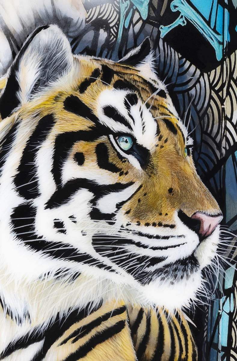 Halo - Original - SOLD by artist Faye Nasser Joley - Wyecliffe Galleries