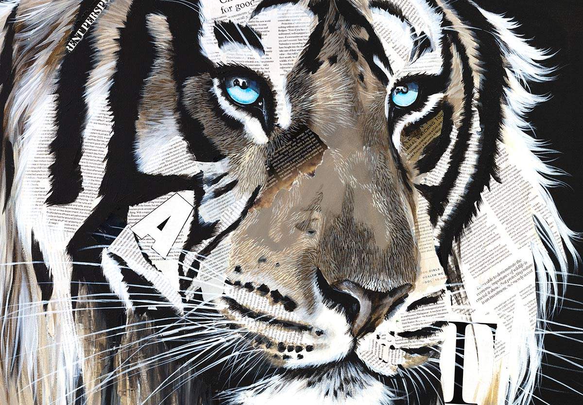 Latika - Original by artist Faye Nasser-Joley - Wyecliffe Galleries