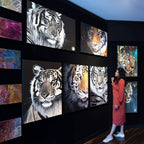 Latika - Original by artist Faye Nasser-Joley - Wyecliffe Galleries