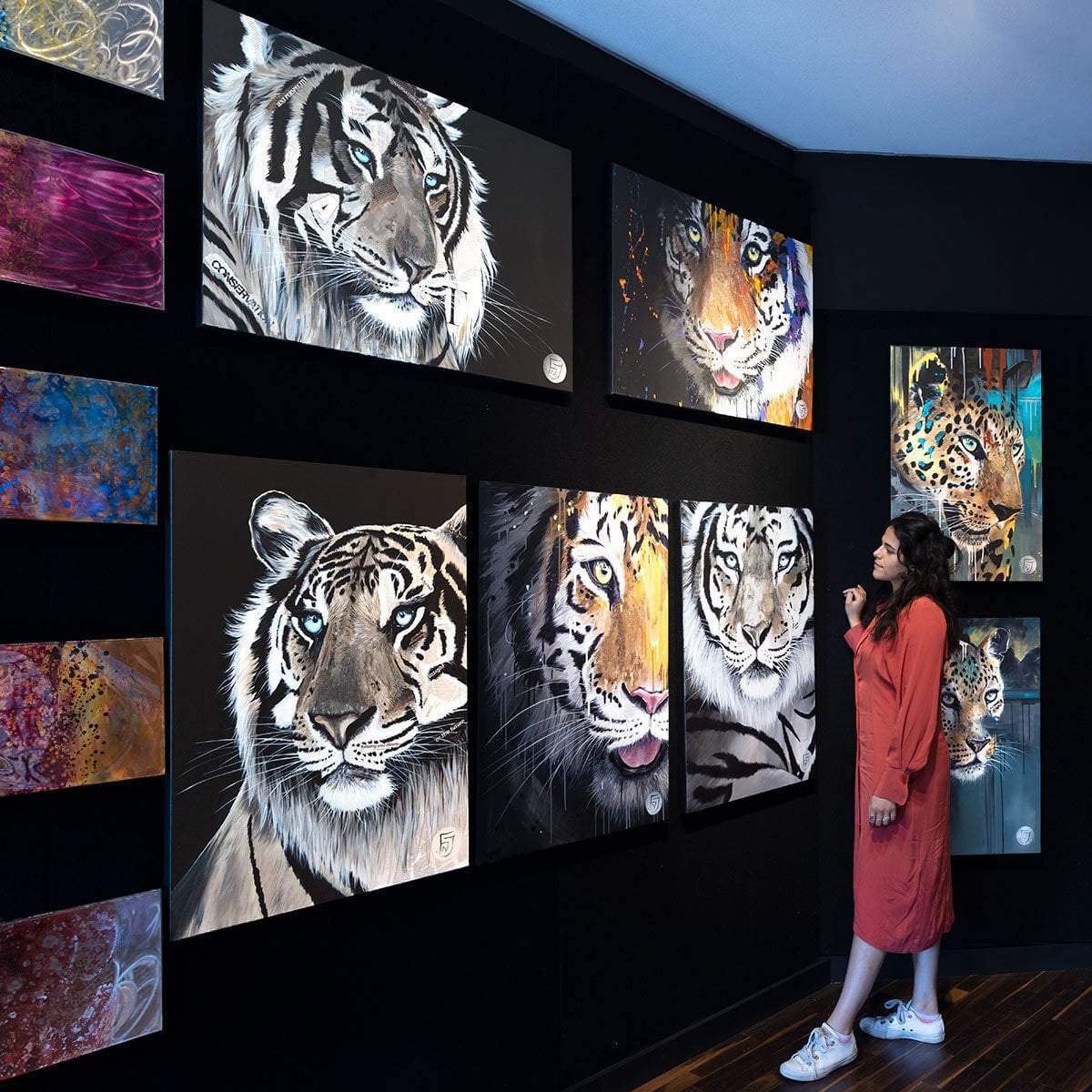 Latika - Original by artist Faye Nasser-Joley - Wyecliffe Galleries