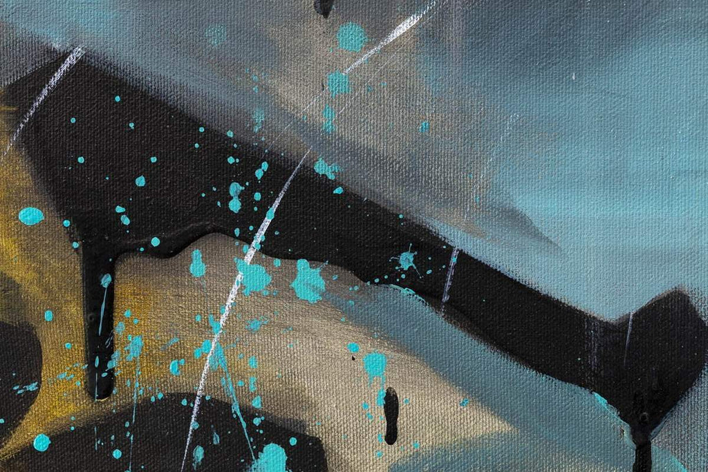 Malachite - Original - SOLD by artist Faye Nasser Joley - Wyecliffe Galleries