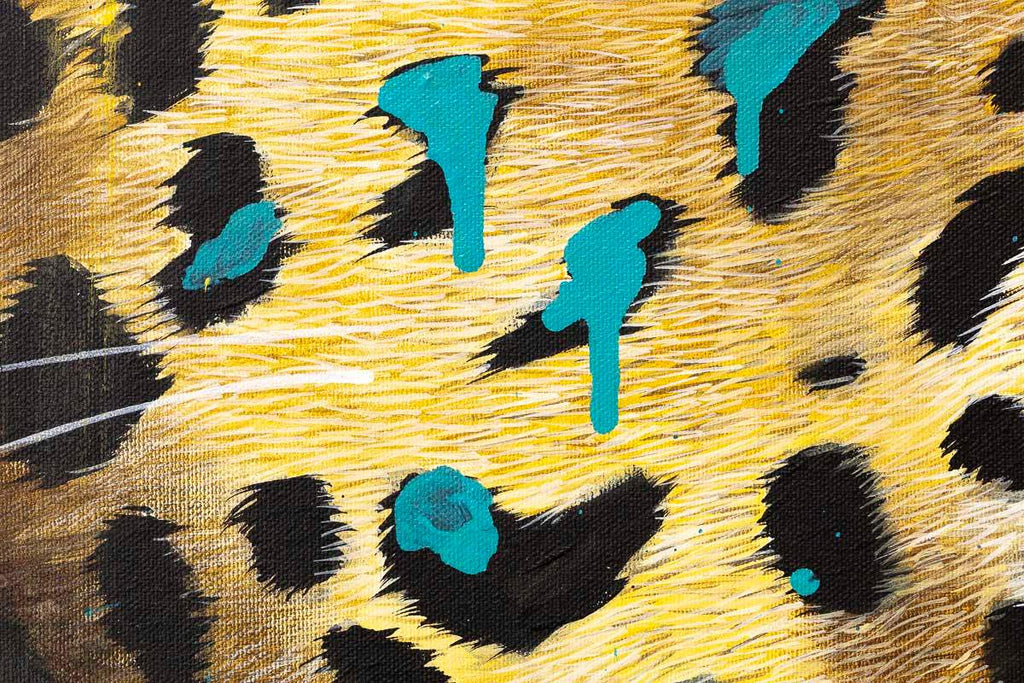 Malachite - Original - SOLD by artist Faye Nasser Joley - Wyecliffe Galleries