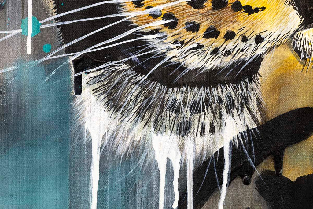 Malachite - Original - SOLD by artist Faye Nasser Joley - Wyecliffe Galleries