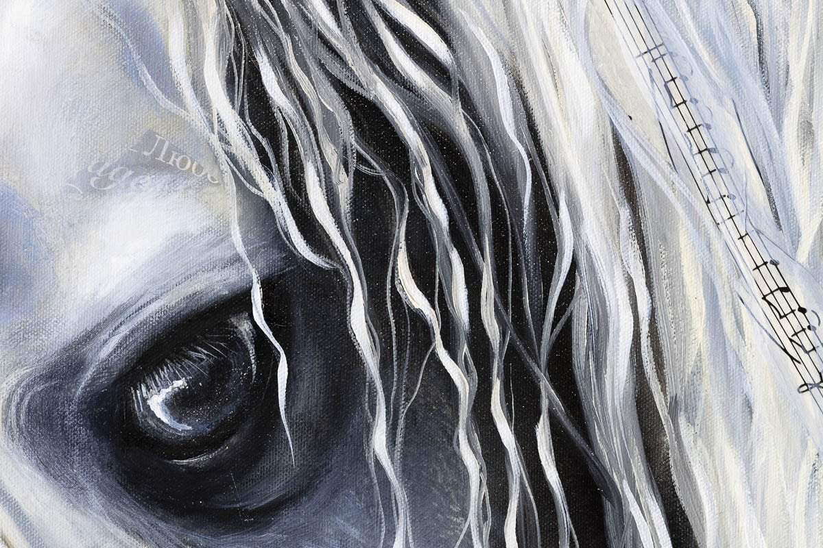 Melody - Original by artist Faye Nasser-Joley - Wyecliffe Galleries