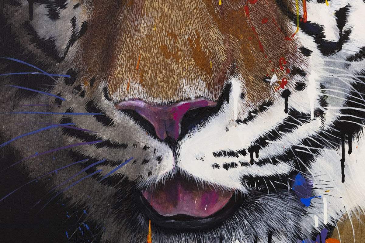 Mica - Original by artist Faye Nasser-Joley - Wyecliffe Galleries