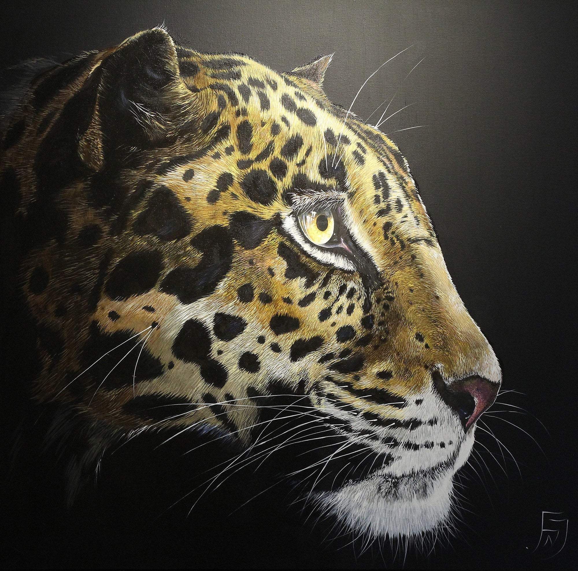 Nika - SOLD by artist Faye Nasser-Joley - Wyecliffe Galleries