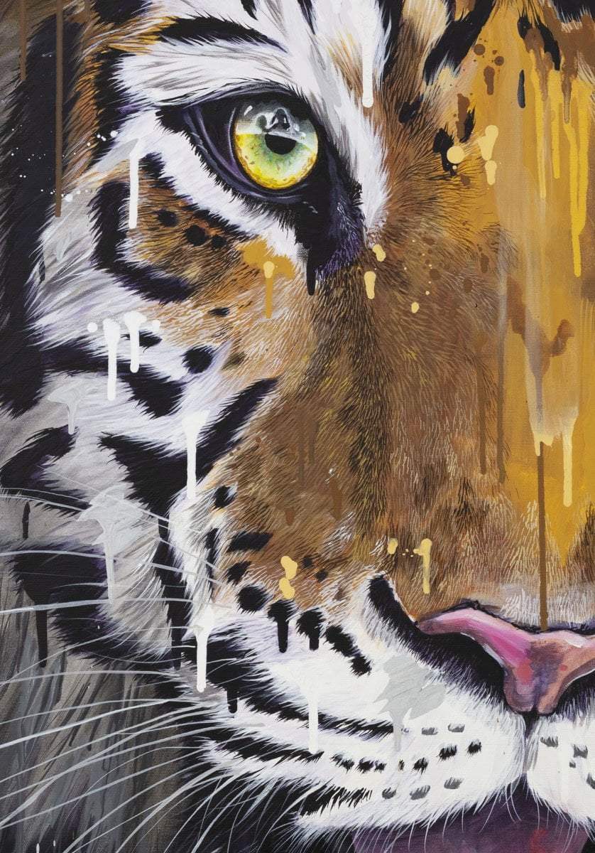 Obsidian - Original - SOLD by artist Faye Nasser Joley - Wyecliffe Galleries