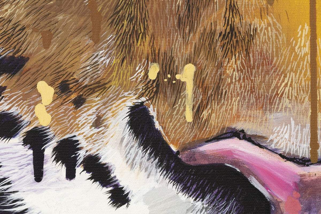 Obsidian - Original - SOLD by artist Faye Nasser Joley - Wyecliffe Galleries