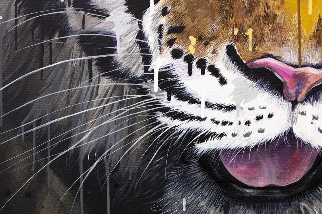 Obsidian - Original - SOLD by artist Faye Nasser Joley - Wyecliffe Galleries